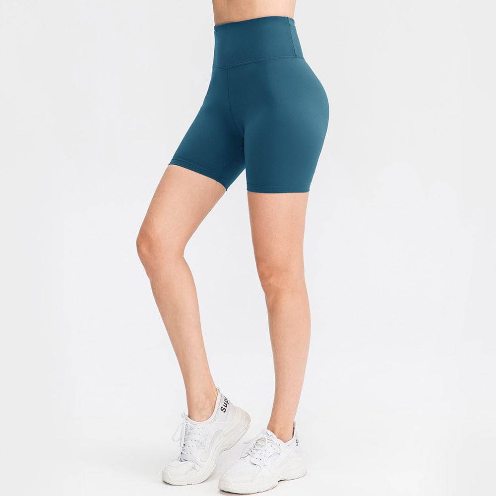 Sculpted Fit Yoga Shorts with Double-Sided Brushed Texture 4 Highland