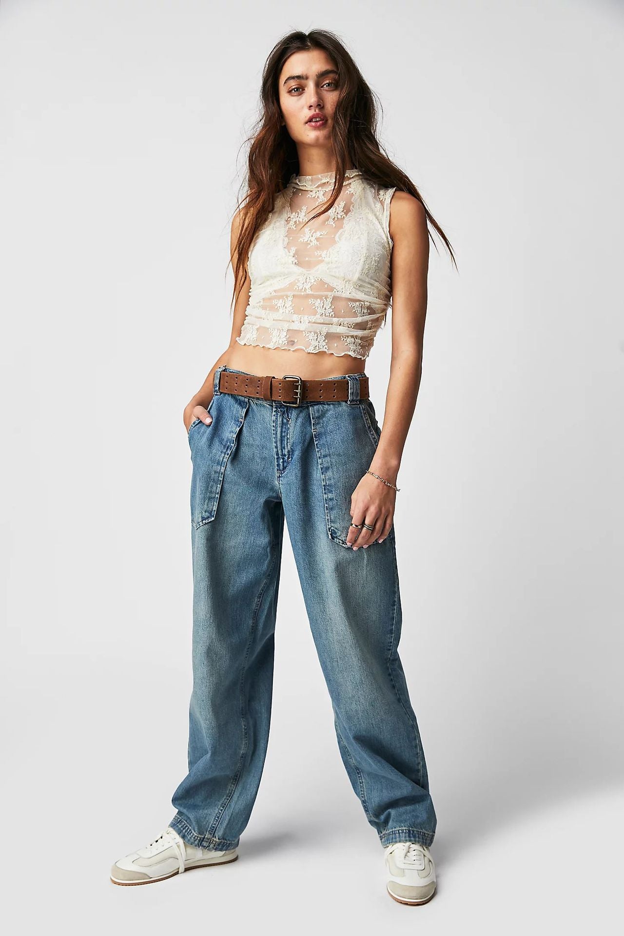 Light Blue Women Slim Fit Jeans