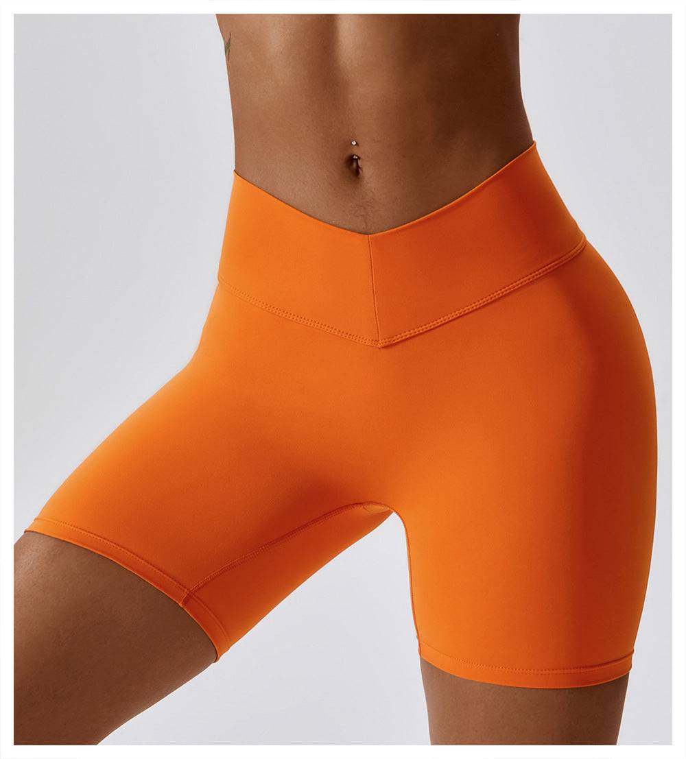 High Waist Hip-Lifting Yoga Shorts for Women