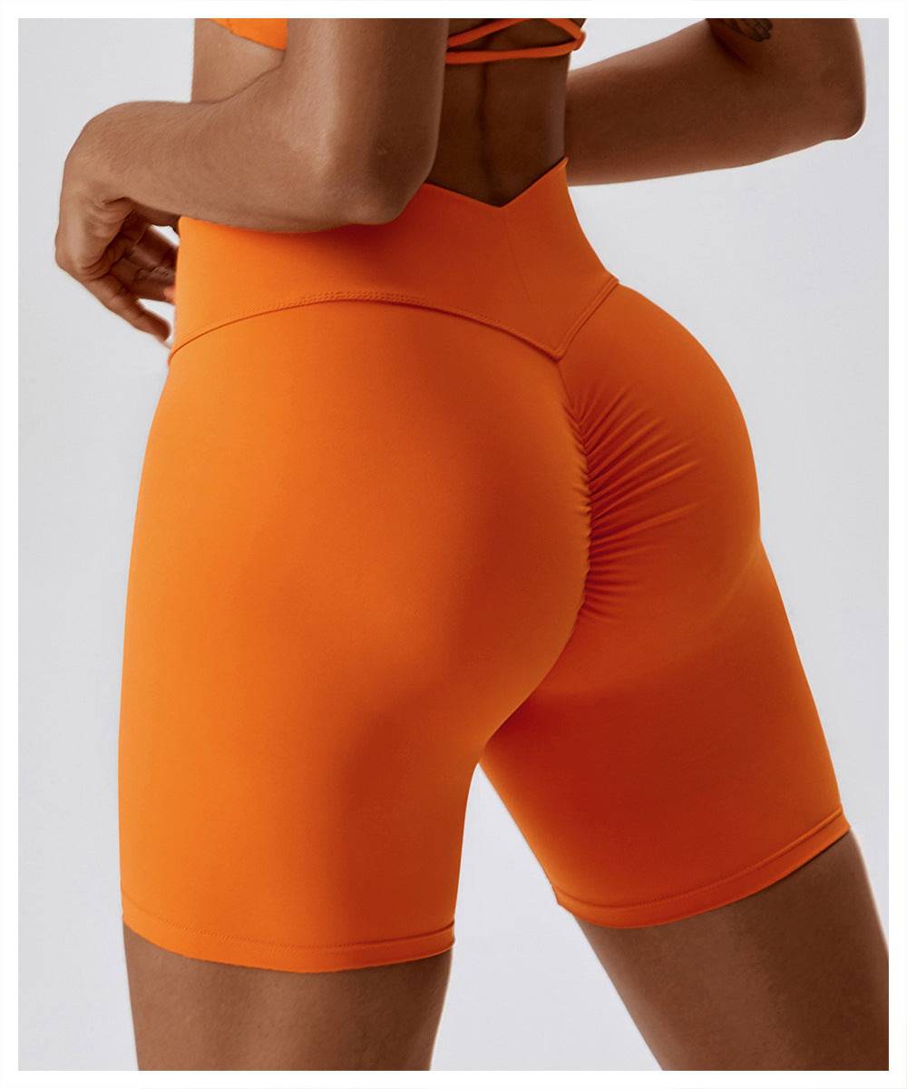 High Waist Hip-Lifting Yoga Shorts for Women