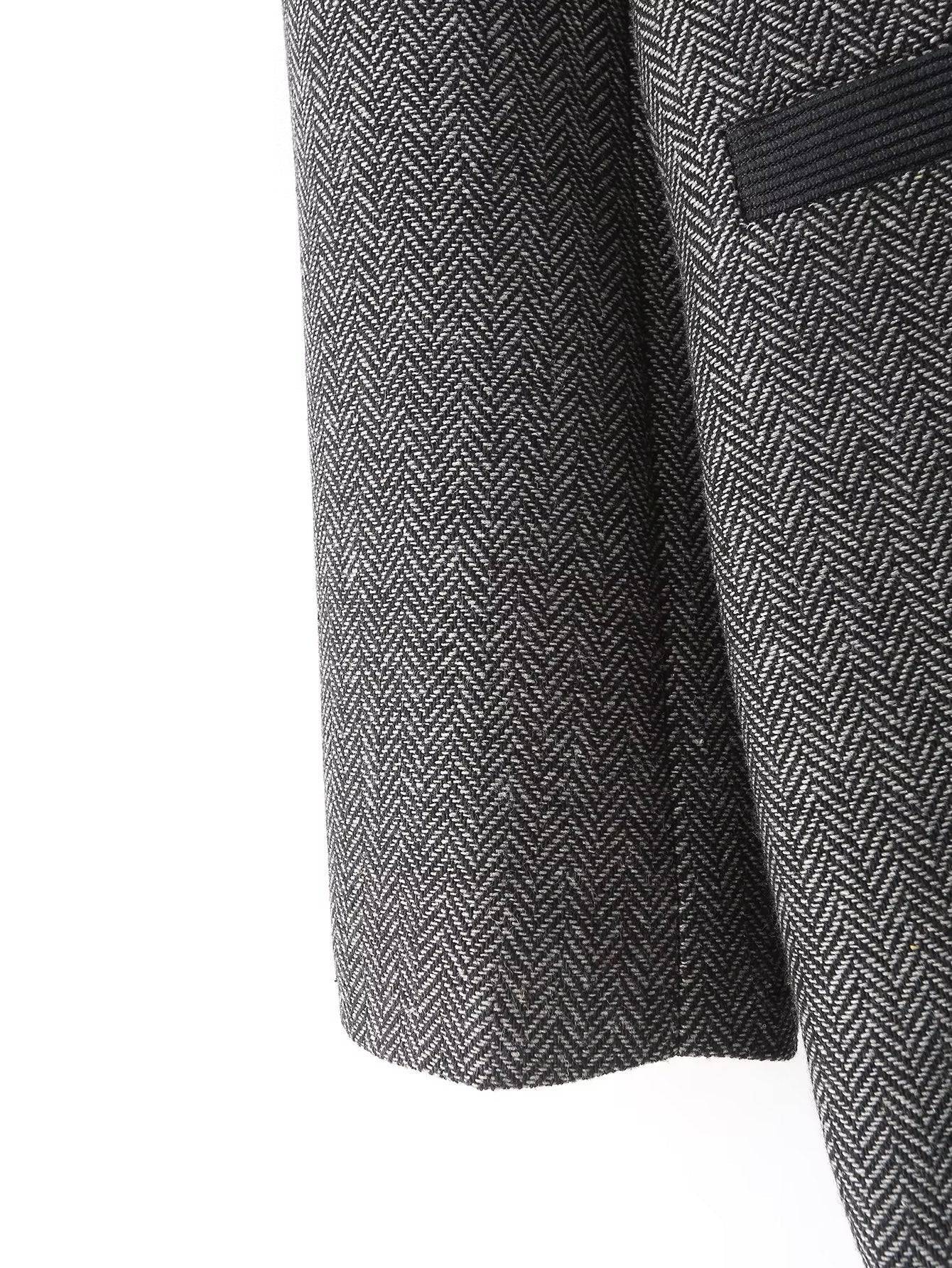 Autumn Women's Herringbone Loose Blazer in Solid Color