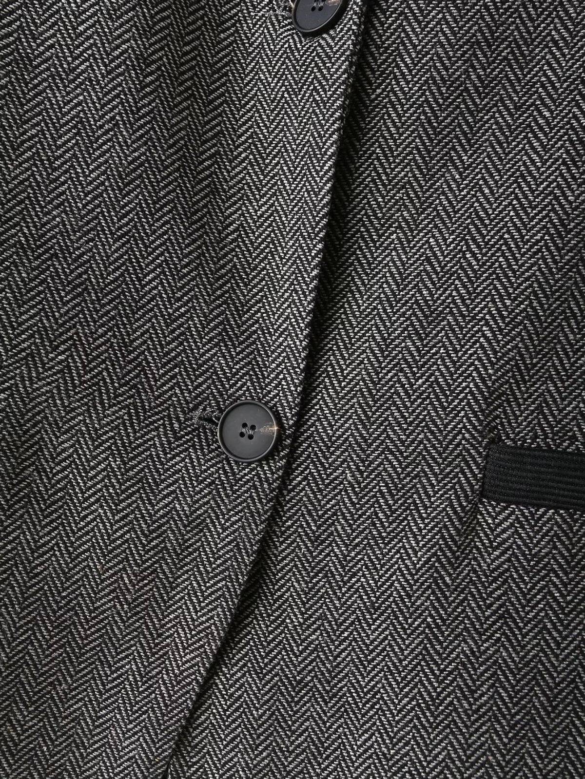 Autumn Women's Herringbone Loose Blazer in Solid Color