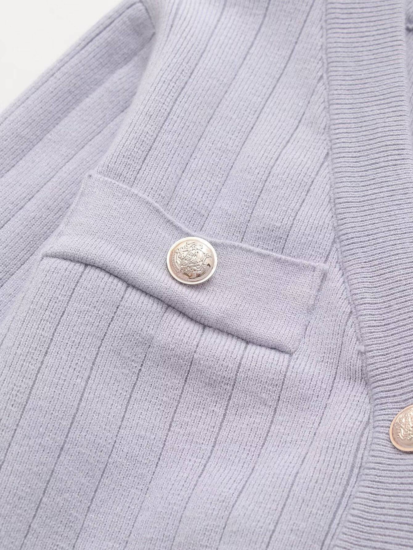 Cozy Autumn Winter Women's Crop Cardigan