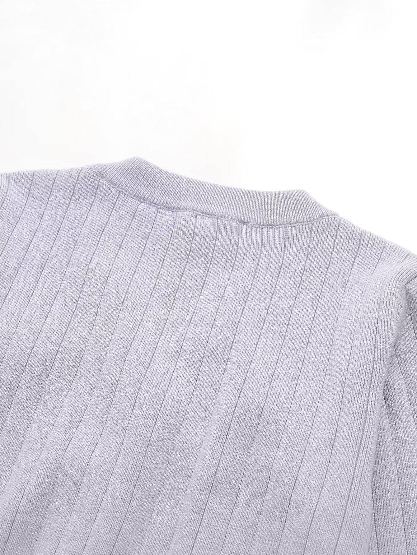 Cozy Autumn Winter Women's Crop Cardigan