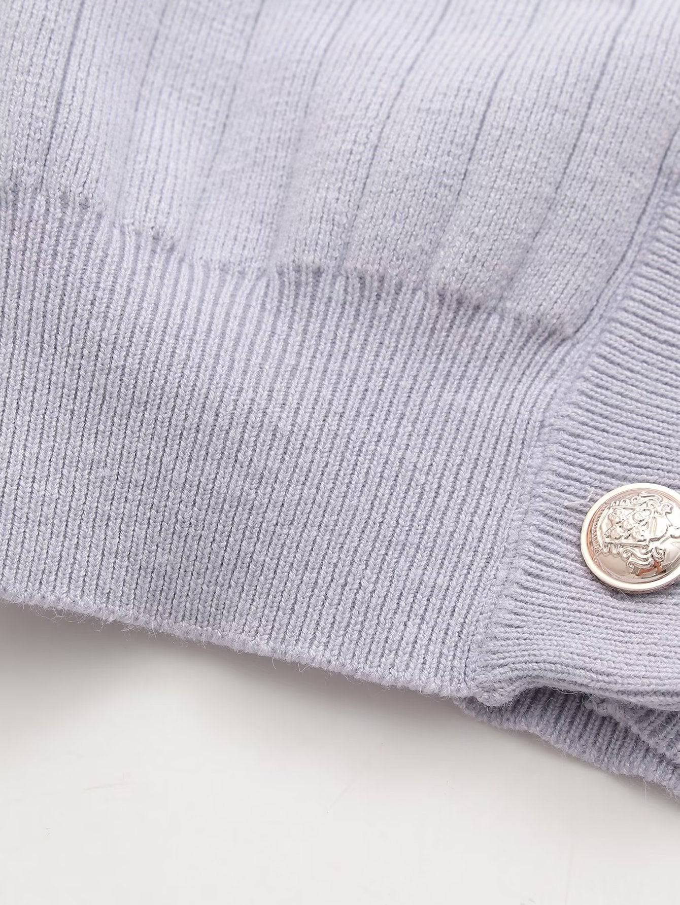 Cozy Autumn Winter Women's Crop Cardigan