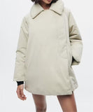 Winter Minimalist Small Loose Profile Coats - Wild Amber Fashion