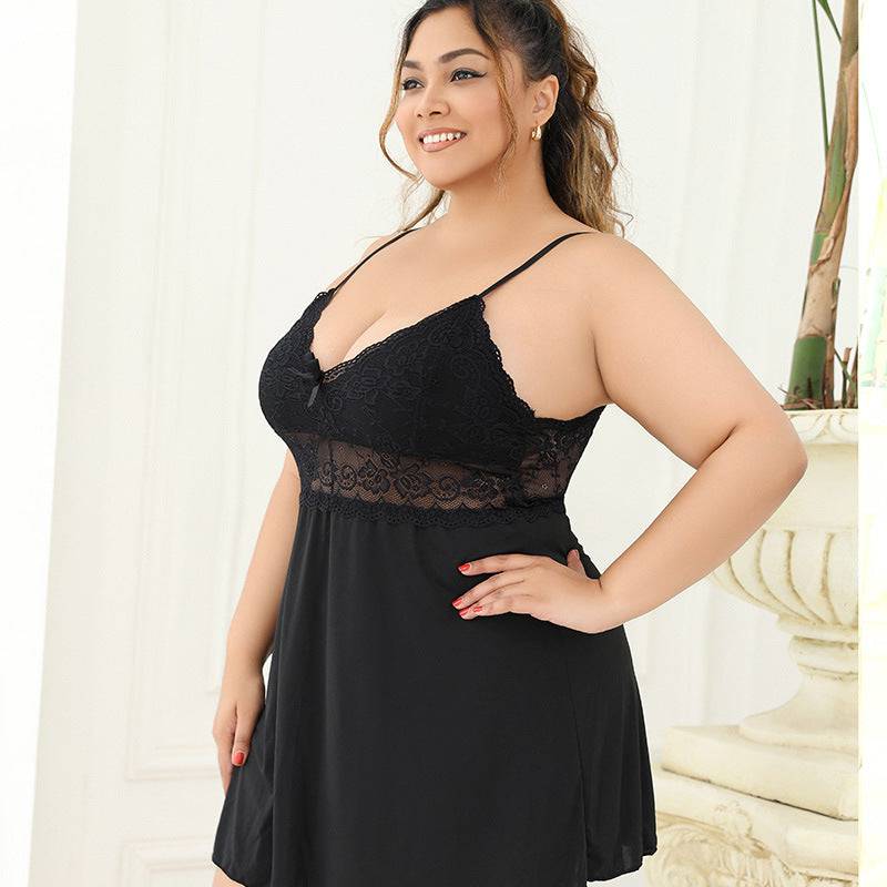 Plus Size Sexy Sleepwear Furniture Sexy Lingerie Sexy Lingerie Sexy - Wild Amber Fashion