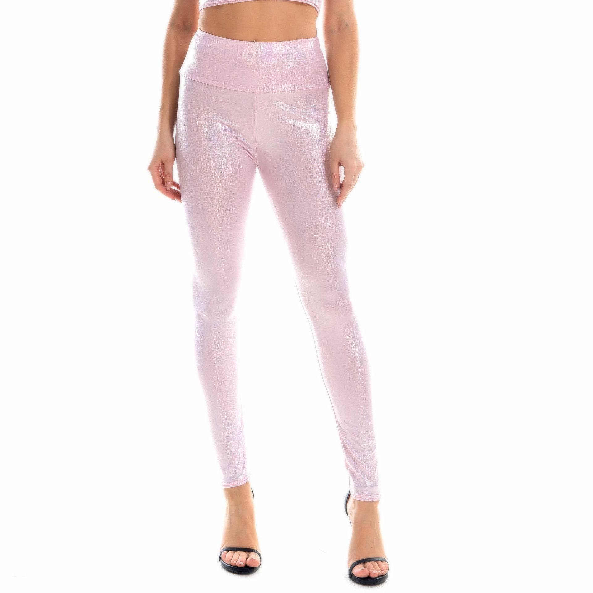 Radiant High-Rise Skinny Pants for Women  S Pink 