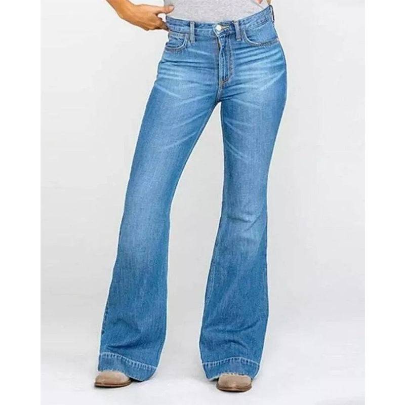 Ladies Jeans Slim Fit Slimming Embroidered Women Jeans Trousers Women  XS Light Blue 