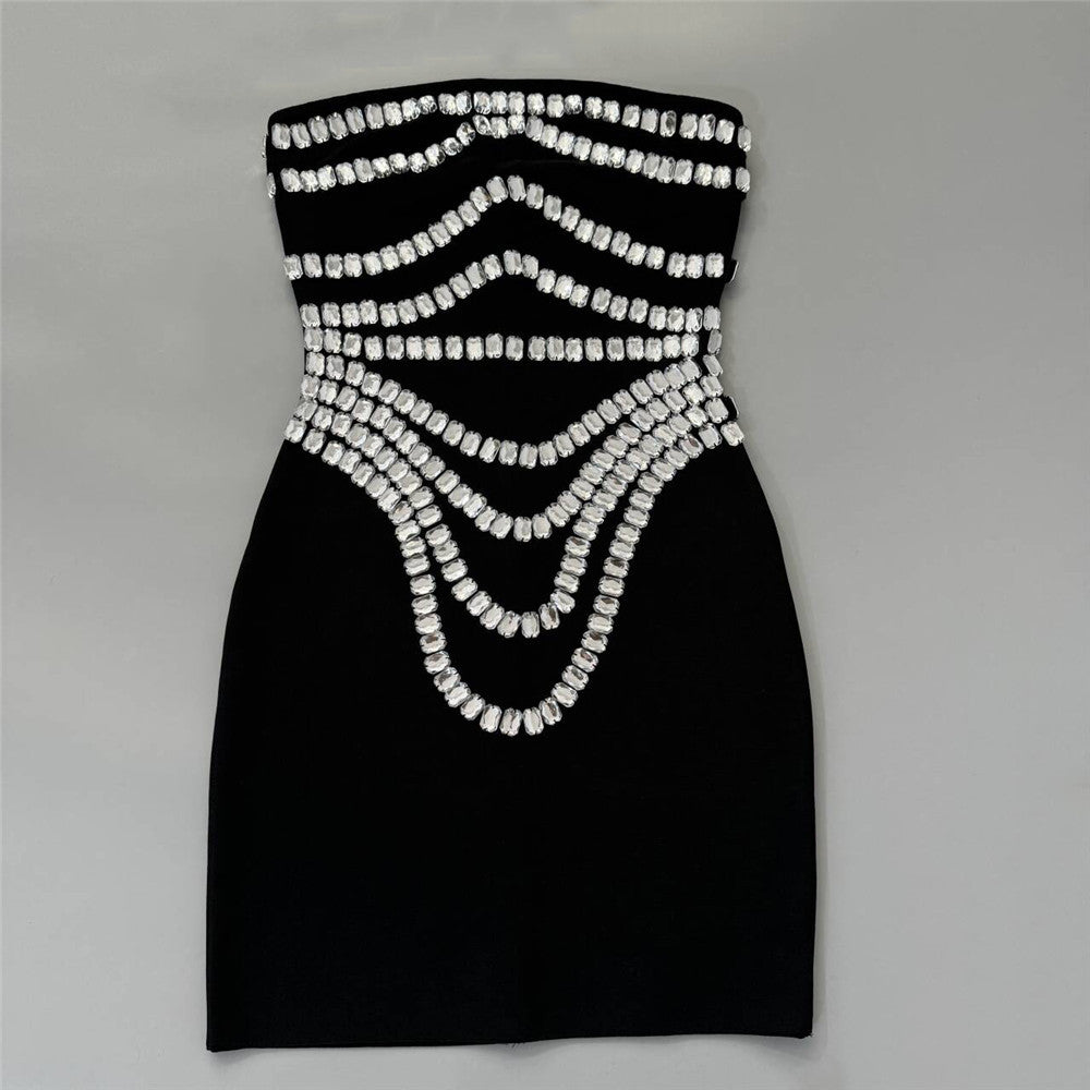 Off the Shoulder One-Piece Dress