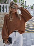 Warm and Chic Turtleneck Sweater for Women    