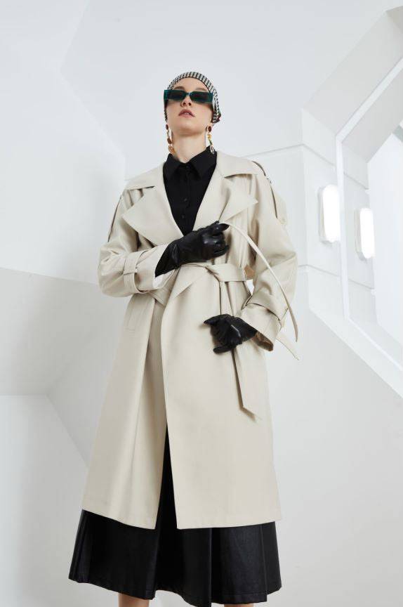 Kate Trench Coat - Timeless Elegance and British Charm    