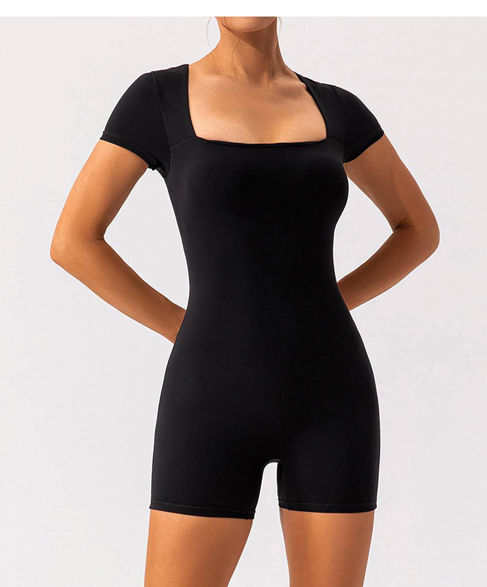 Ultimate Comfort Nude Feel Yoga Bodysuit Integrated Suit    