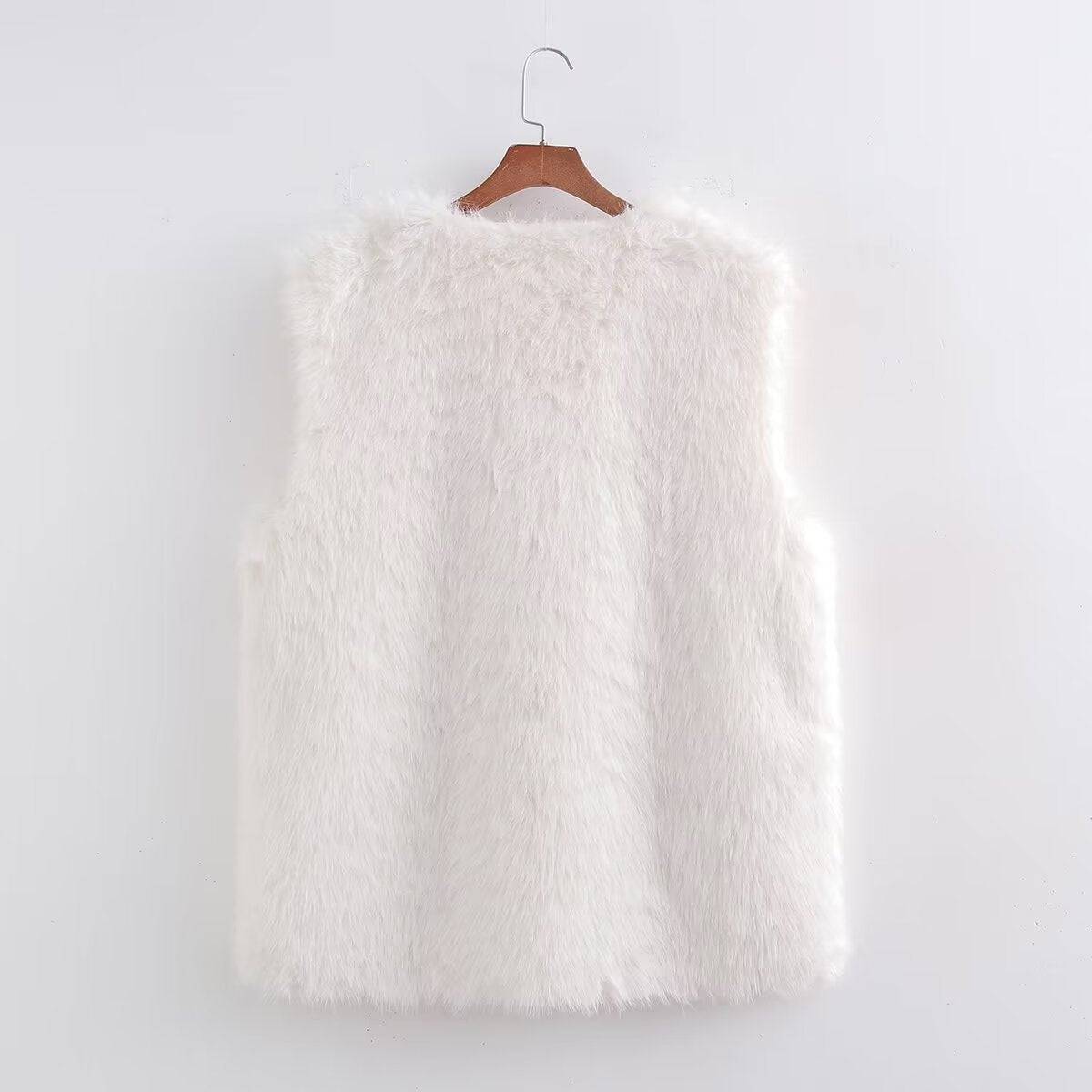 Urban Chic Faux Fur Vest for Women    