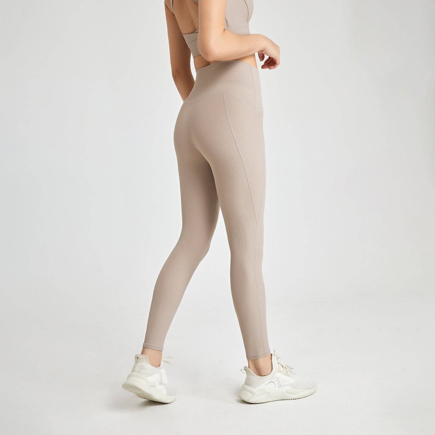 High Waist Nude Feel Yoga Pants for Women with Hip Lift Stretch    