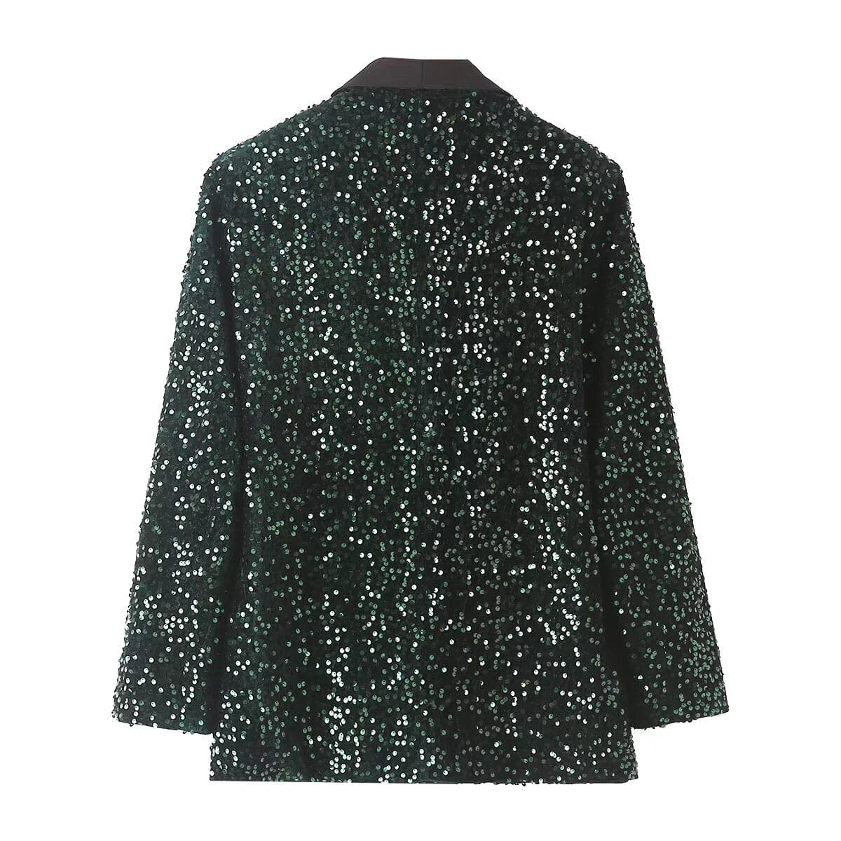 Sequin Loose Blazer for Women's Autumn and Winter Wardrobe    