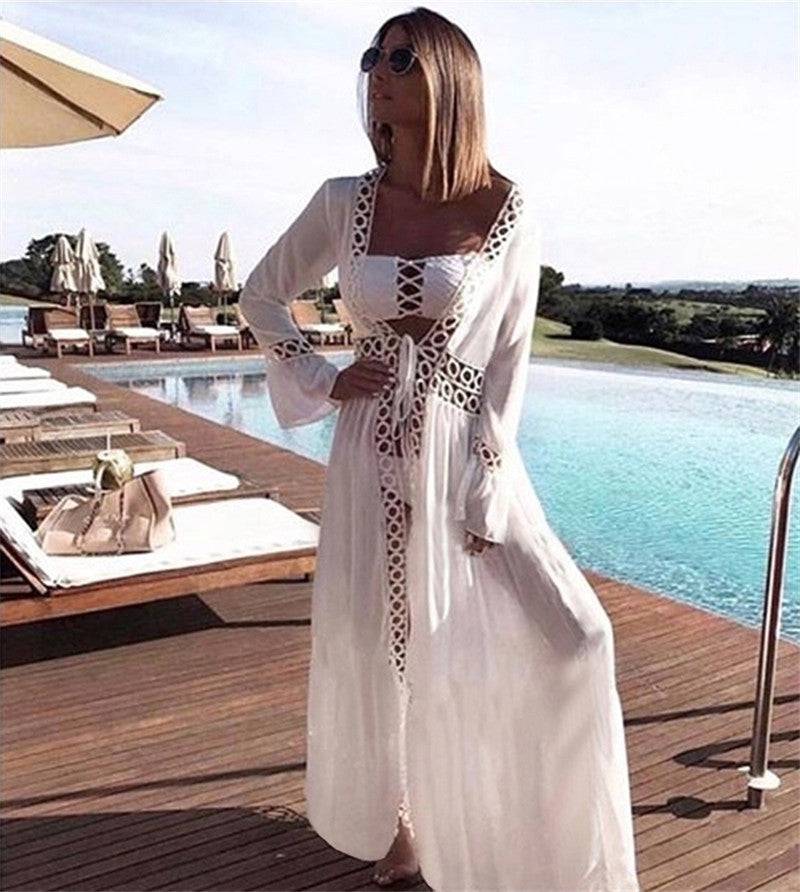 Rayon Lace Beach Cover Up for Stylish Sun Protection    