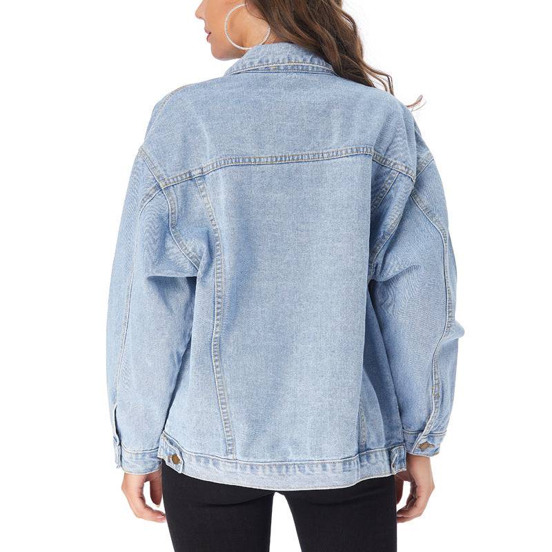 Loose Fit Women's Denim Jacket    