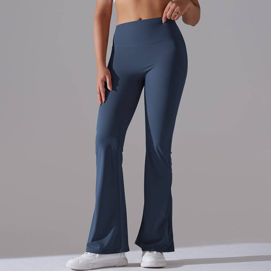 Slim Fit High Waist Bell Bottom Yoga Pants for Women    