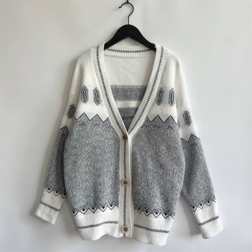 Women's Cozy Chenille Knitted Cardigan Sweater Coat    