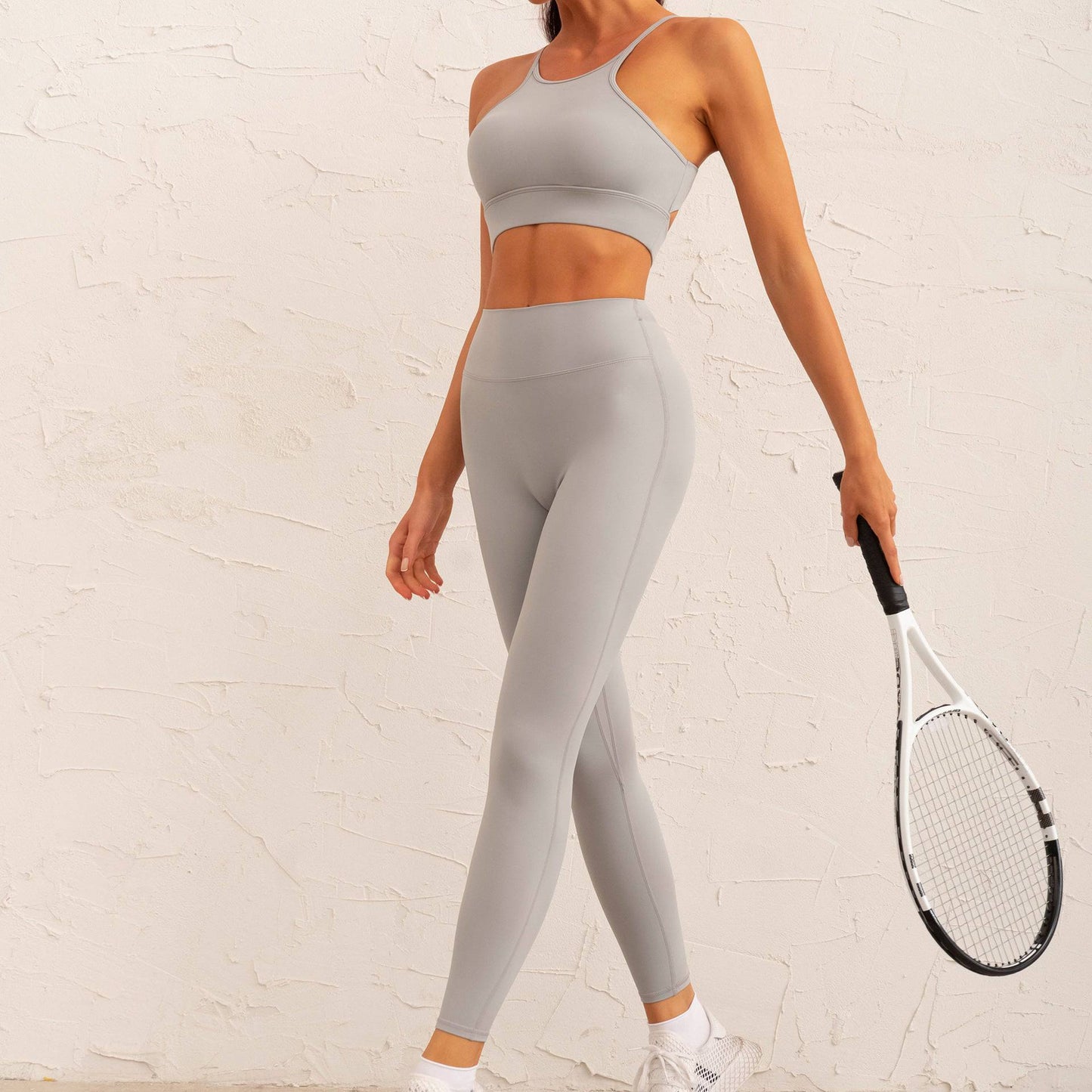 Yoga Wear Hollow Out Cutout Sports Underwear Fitness Suit    