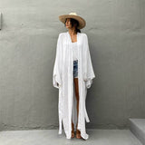 Rayon Belted Beach Cover Up    