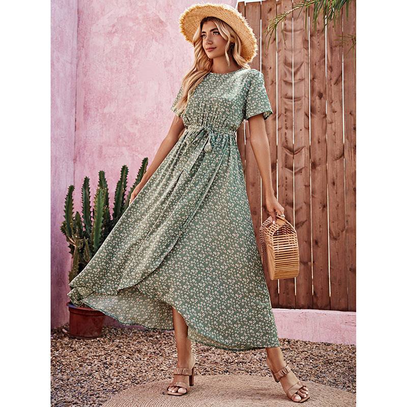 Floral Boho Vacation Dress for Women    