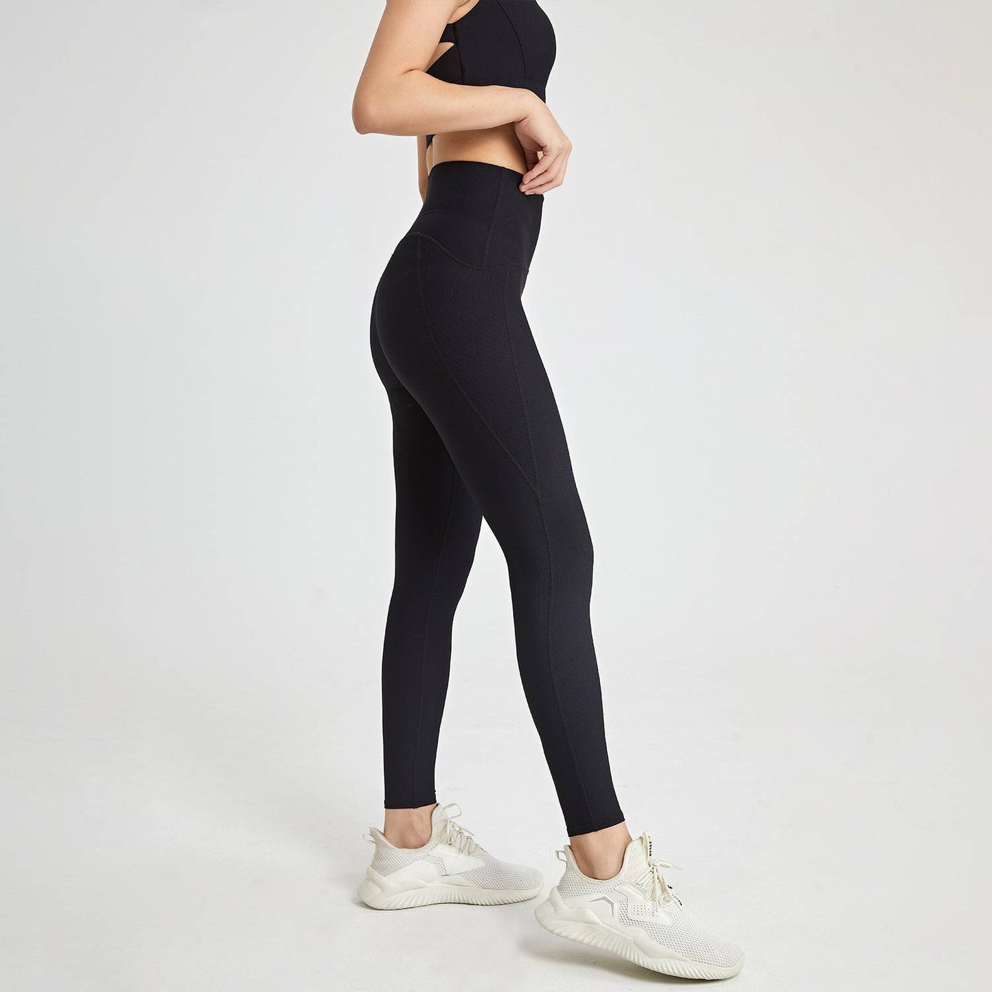 High Waist Nude Feel Yoga Pants for Women with Hip Lift Stretch    