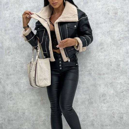 Shearling & Faux Shearling Jacket for Women    