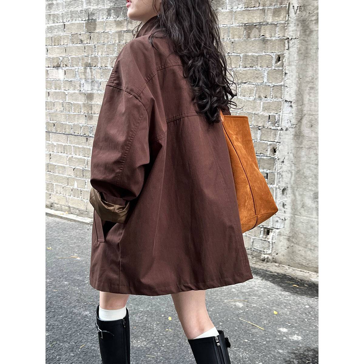 Elevate Your Wardrobe with This Classic Japanese Minimalist Trench Coat for Women    