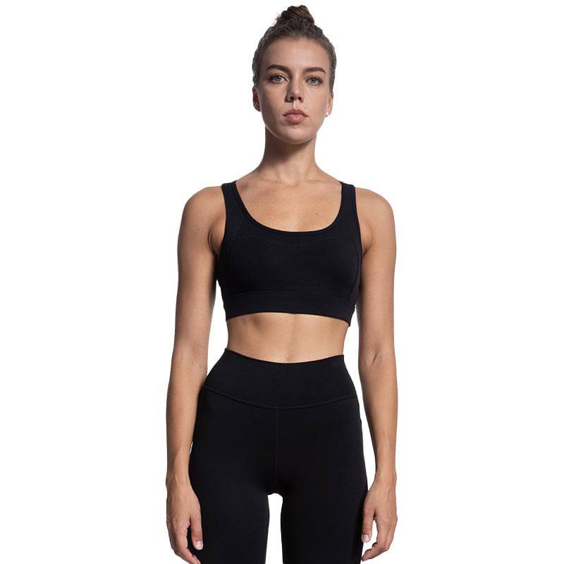 Yoga Fitness Set for Women: Slim Fit, High Waist, Sleeveless Top with High Rise, Full Length Pants    