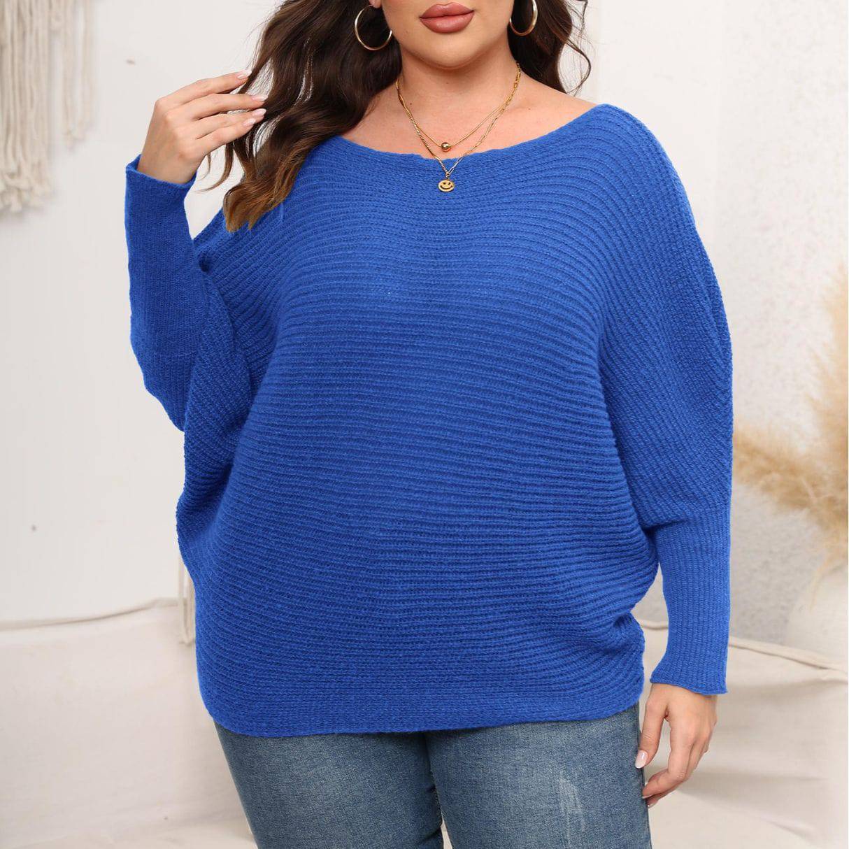 Winter Comfort Plus Size Pullover Sweater for Women    