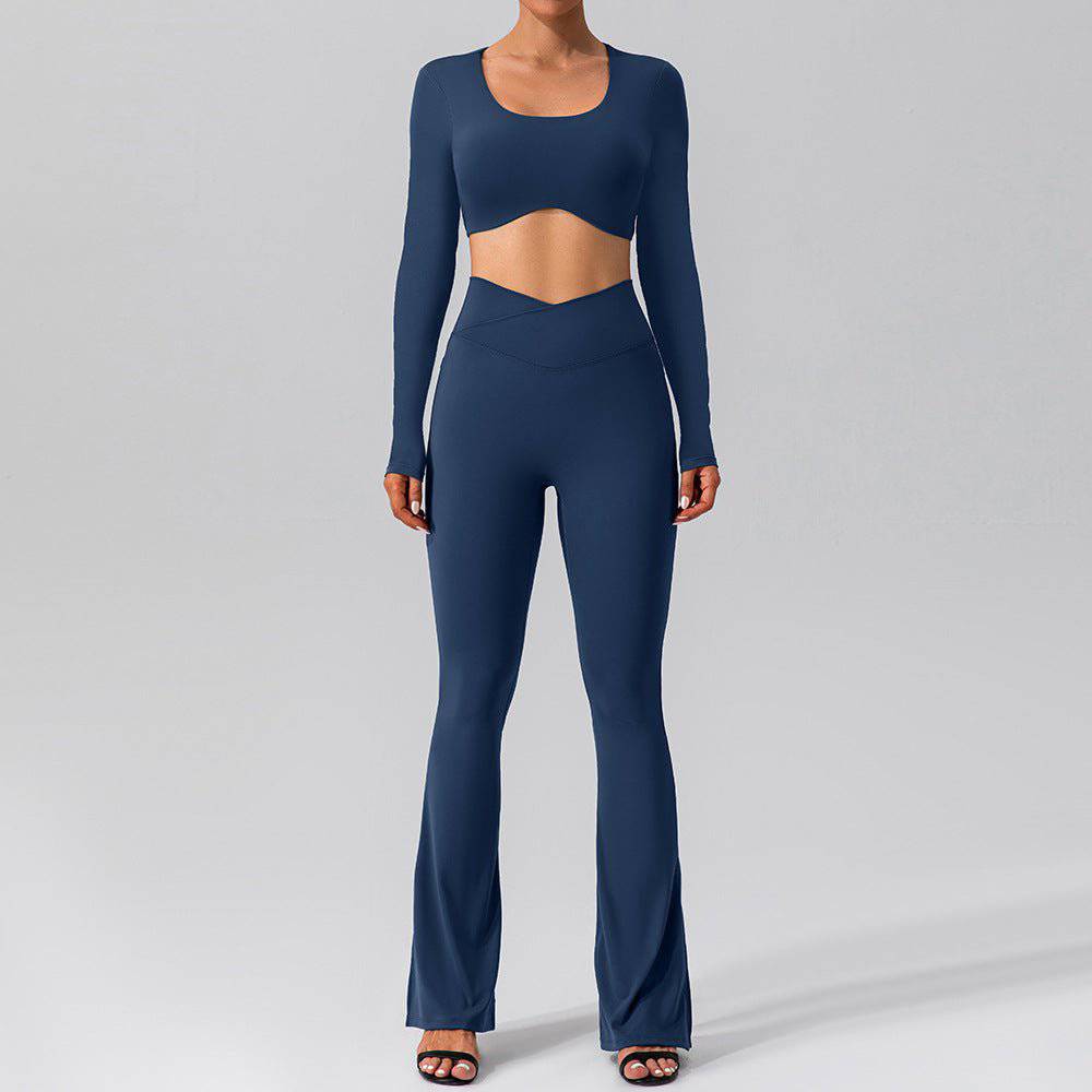 Autumn Nude Feel Long Sleeve Yoga Suit for Women
Elevate your workout experience with our Autumn Nude Feel Long Sleeve Yoga Suit  S Navy Blue 