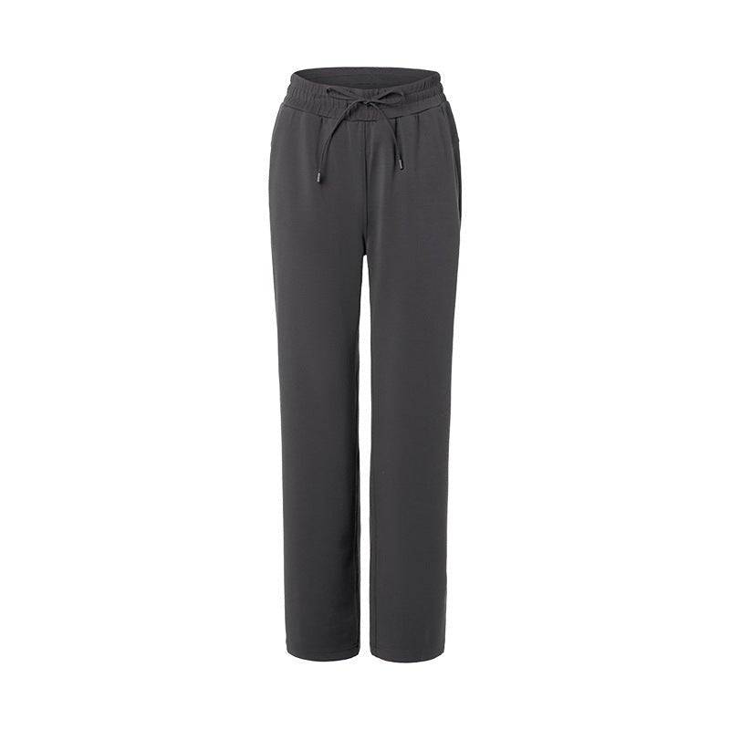 Autumn Winter Women's Skin-Friendly Air Layer Sports Pants for Casual Comfort  6 Graphite Gray 
