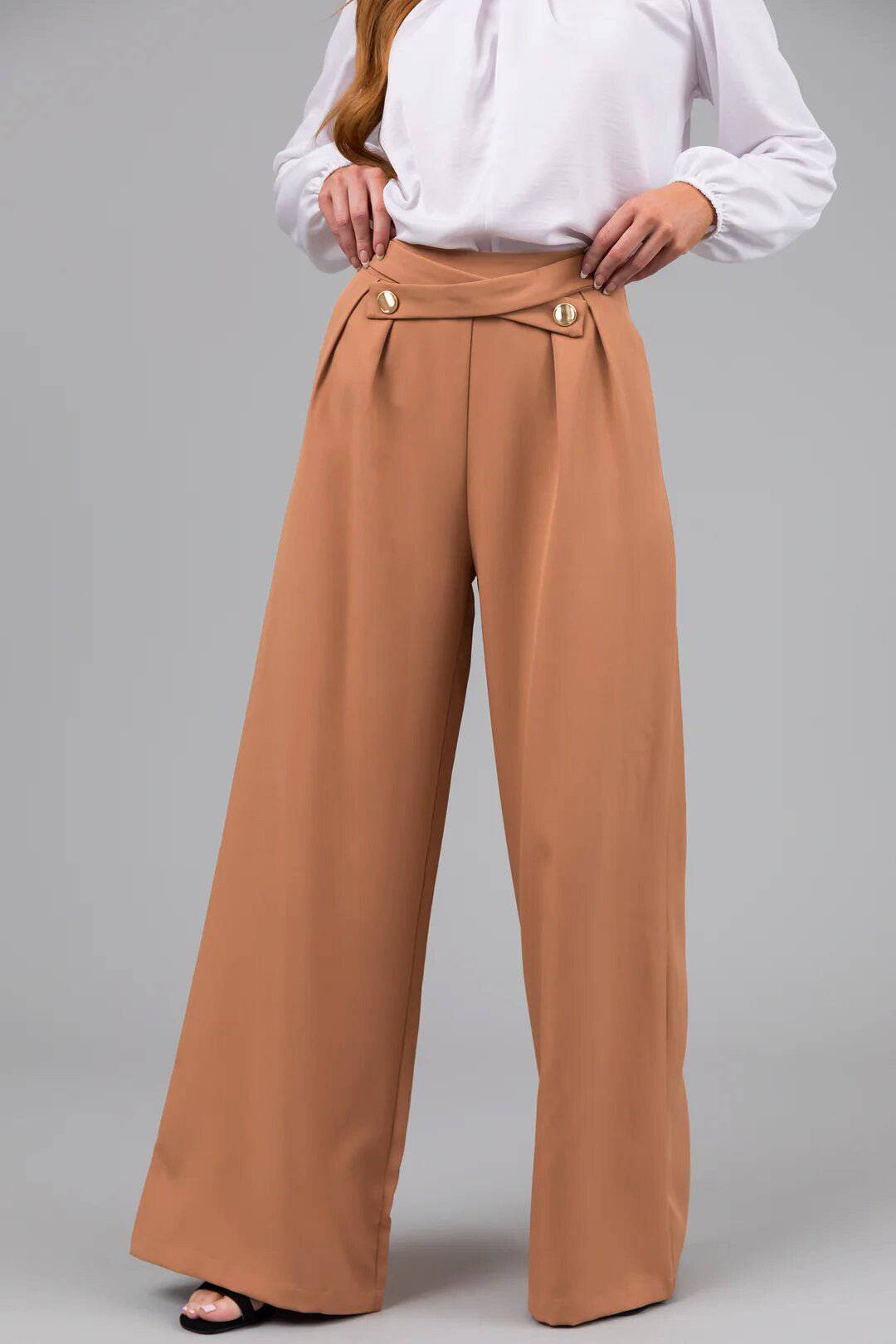 Best Seller Spring/Summer Loose Fit Straight Leg Pants for Women    