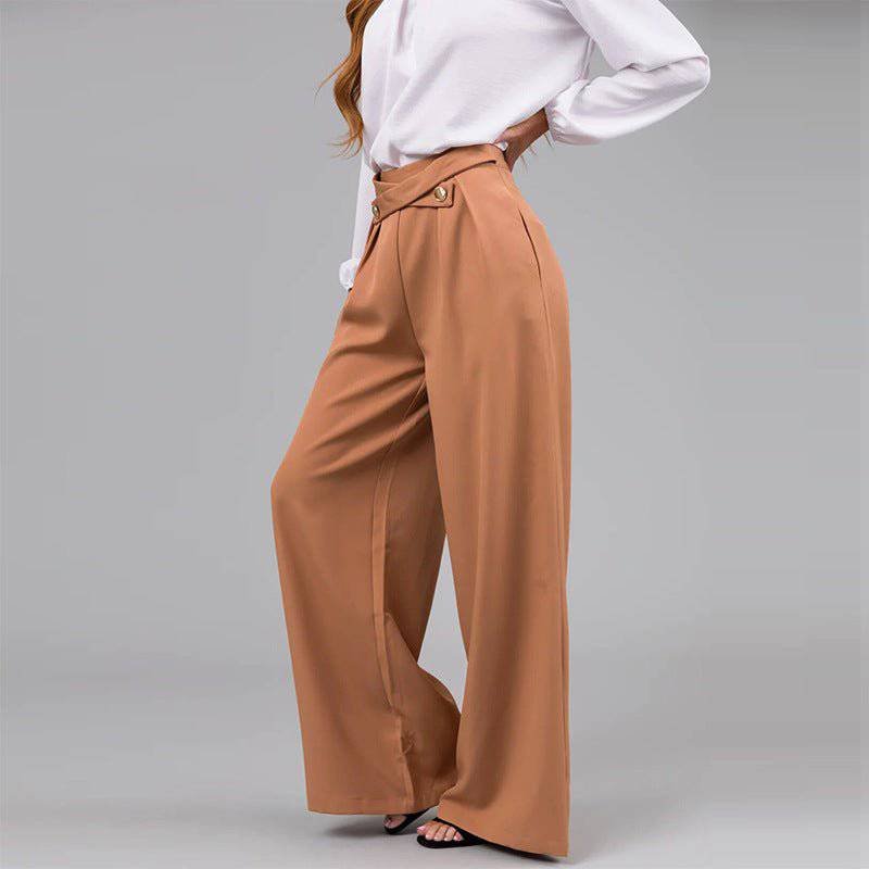 Best Seller Spring/Summer Loose Fit Straight Leg Pants for Women    