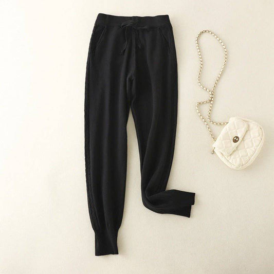 Comfortable High-Rise Jersey Harem Pants for Plus Size Women    