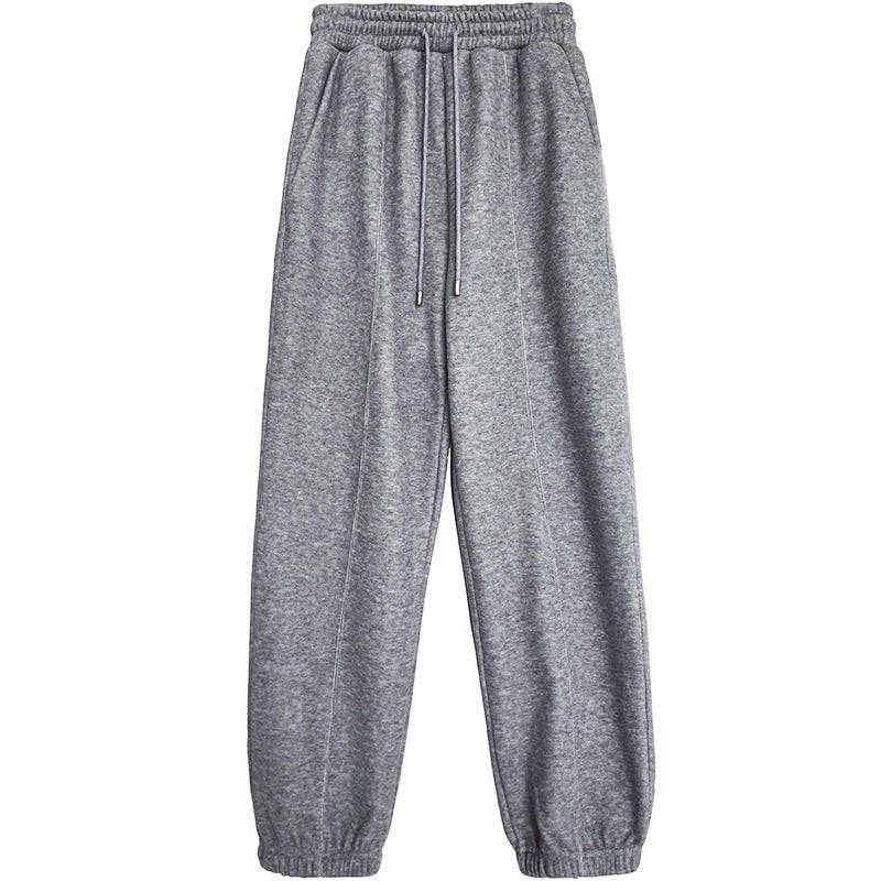 Cozy Fleece-Lined Women's Outdoor Sports Sweatpants    