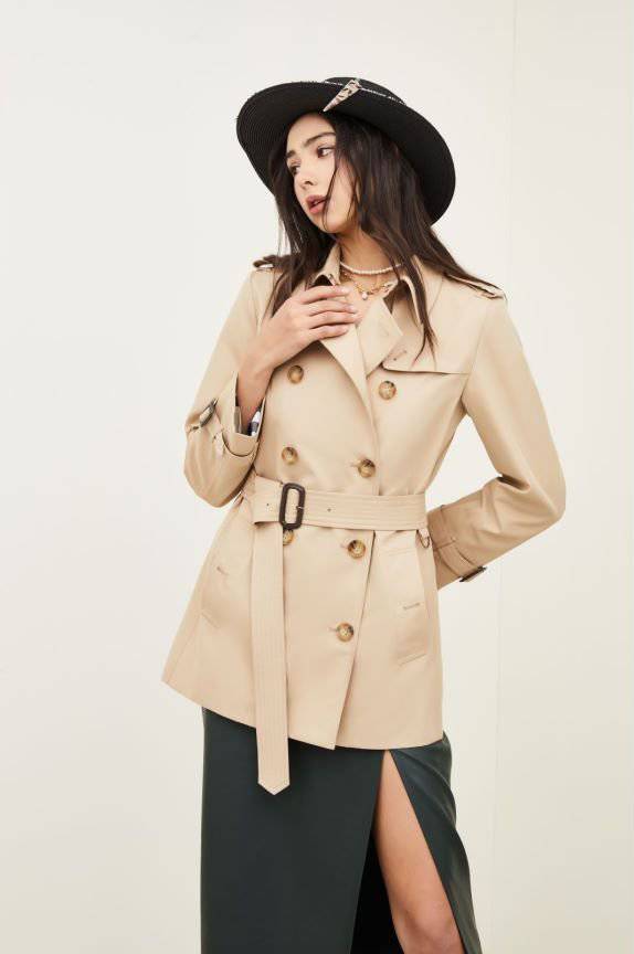 Elegant and Versatile Element Trench Coat for Women: Essential Spring and Autumn Fashion Piece    