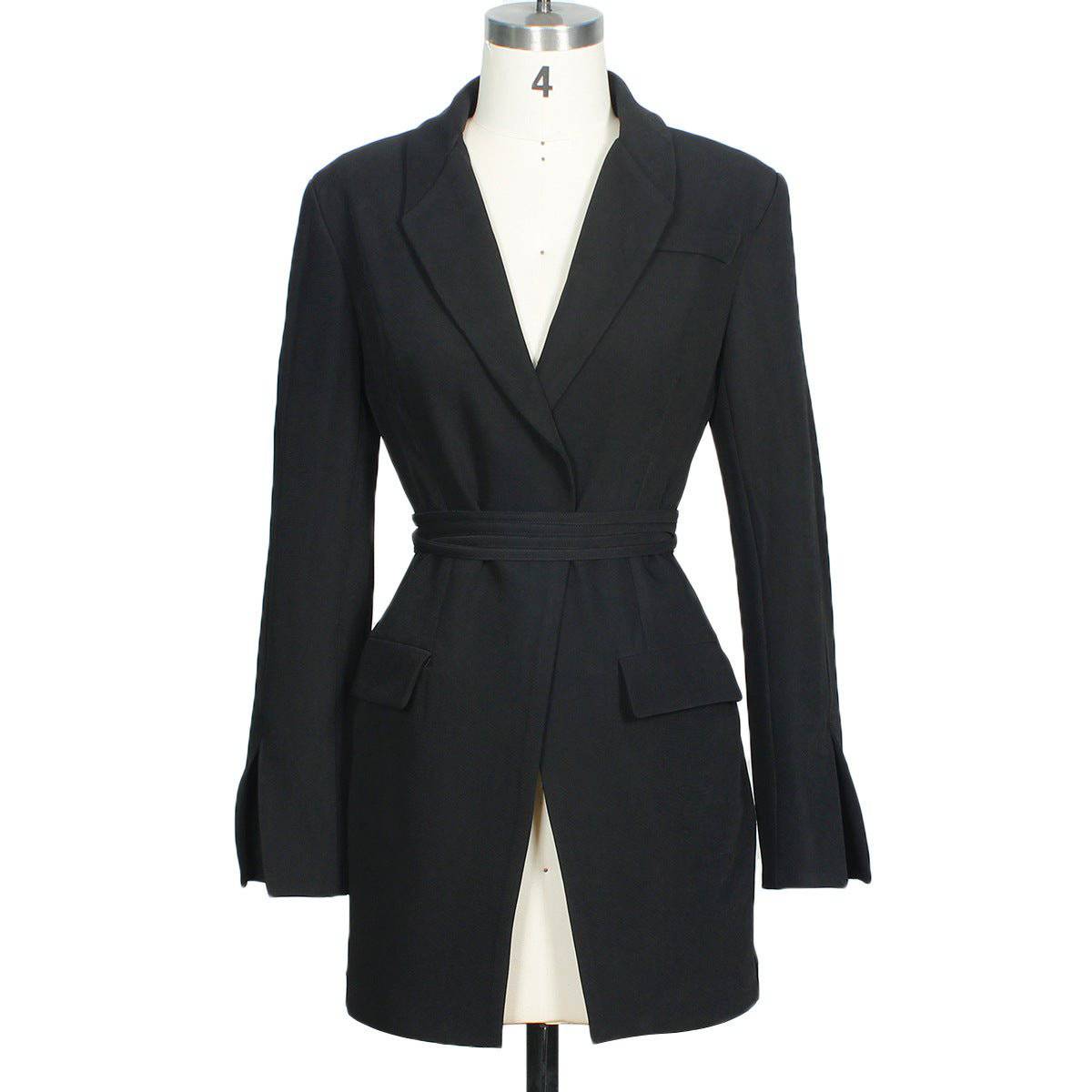 Elegant Backless Blazer for Women - Perfect for Early Spring    